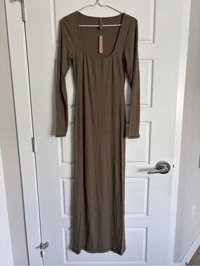 SKIMS Soft Lounge Long Sleeve Dress